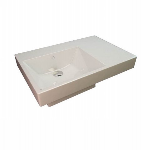 Catalano Domino 75 Left Washbasin