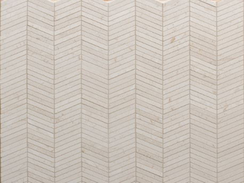 Chevron Stone Mosaic