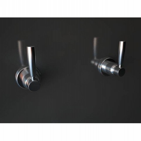 Perrin & Rowe Contemporary pair of wall valves 