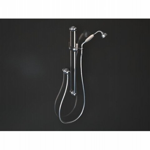 Perrin & Rowe Handshower on hose with sliding rail