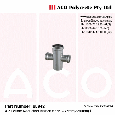AP 87.5 Double Reduction Branches
