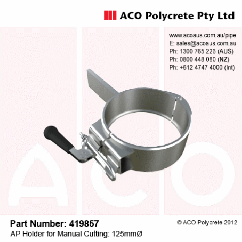 AP Holders for Manual Cutting
