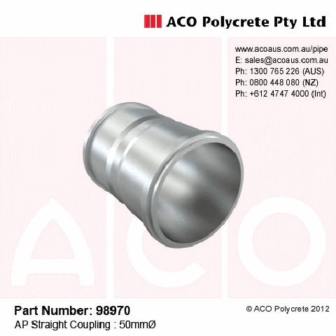 AP Straight Couplings
