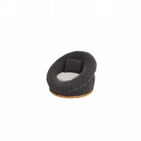 Plush Suede Chair