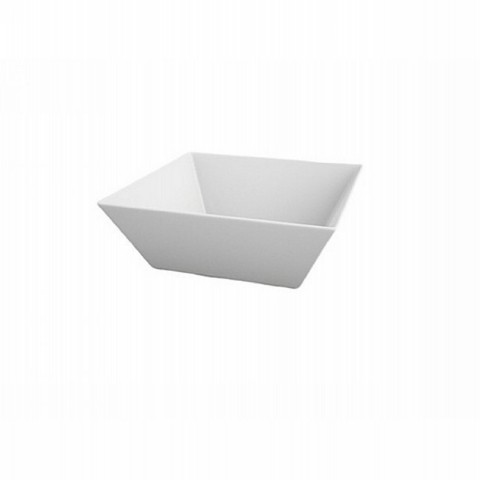 White Rounded Edge Bowl