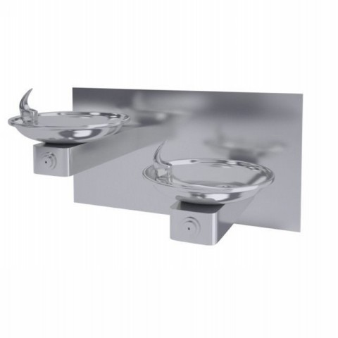 Barrier Free - Wall Mounted Split Height Drinking Fountain