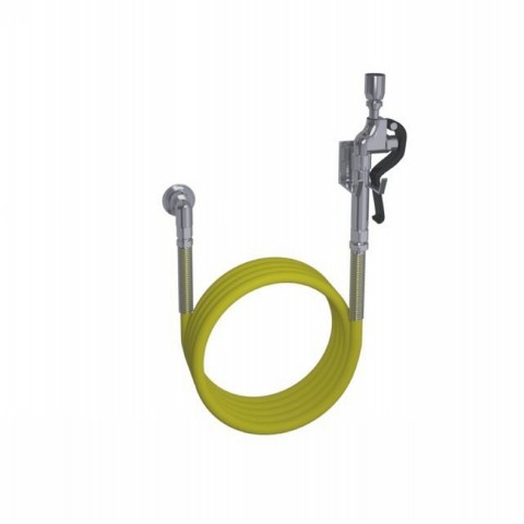 Wall Mounted Hand-Held Single Aerated Eye Wash/Body Spray