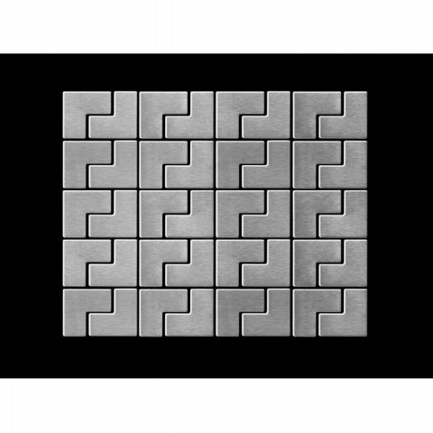 Kink- Brushed Stainless Steel