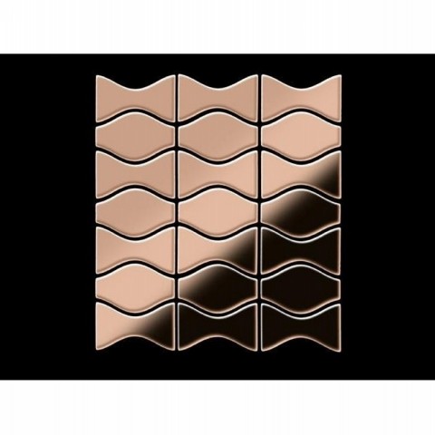 Kismet & Karma- Titanium Amber Mirror