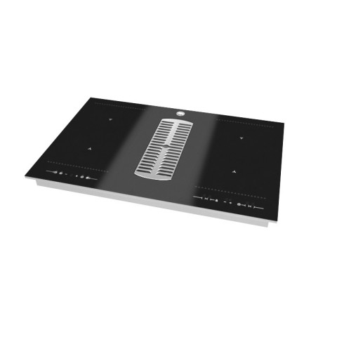 Modern Series 78 cm induction hob with integrated ventilation