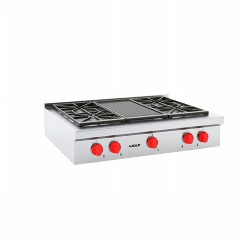 SRT364C-LP Sealed Burner Range Top